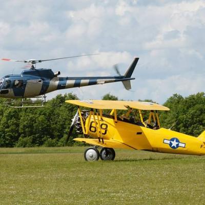 [20'] Balade en hélicoptère au dessus de l'Essonne